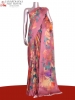Designer Floral Pure Satin Crepe Silk Saree